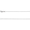14K White Gold 1mm Raso 16-Inch Chain
