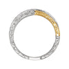 14K Yellow & White 1/5 CTW Diamond Anniversary Band, Size 6
