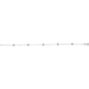 14k White Gold Cubic Zirconia 7" Bracelet