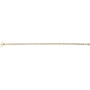 14k Yellow Gold 4 1/2 CTW Diamond Line 7.25" Bracelet