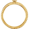 14k Yellow Gold .01 CTW Diamond Stackable Ring