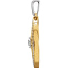 14k Yellow Gold 1/2 CTW Diamond Ferris Wheel Pendant