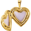 14K Yellow Gold-Plated Sterling Silver Prayer Locket