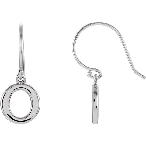 Sterling Silver Petite Circle Earrings