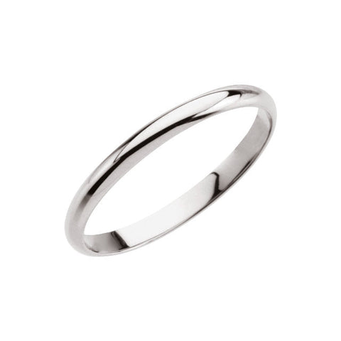 14k Yellow Gold Youth Band Size 1