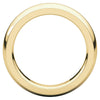 14k Yellow Gold 5mm Heavy Comfort Fit Band, Size 5.5
