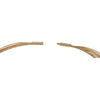 14k Yellow Gold 10-Stand Spiral 17" Chain