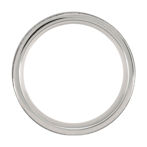 Titanium Oxidized Band, Size 10.5