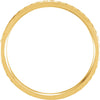 14k Yellow Gold 3/8 CTW Diamond Eternity Band Size 5