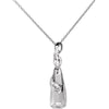 Sterling Silver Angel Ash Holder 18" Necklace
