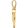 14k Yellow Gold Heart Pendant