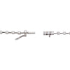 14k White Gold Diamond Necklace