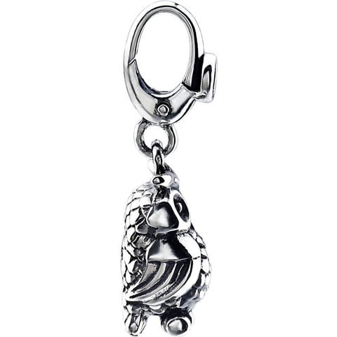 Sterling Silver Owl Charm