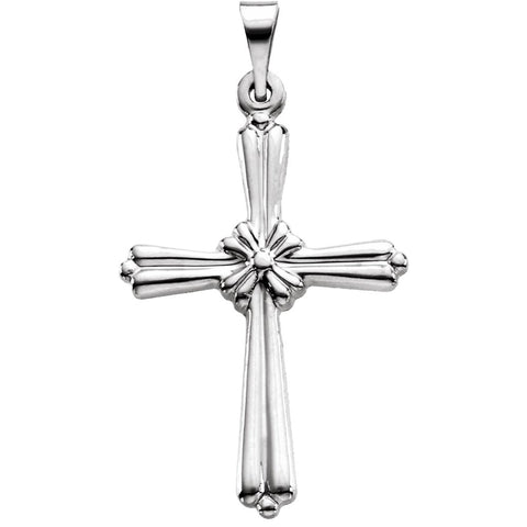Platinum Cross Pendant