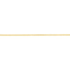 14k Yellow Gold 3.5mm Solid Anchor 18" Chain