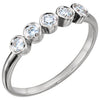 14k White Gold 1/3 ctw. Diamond Ring, Size 7