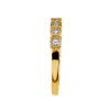 14k Yellow Gold 3/8 CTW Diamond Anniversary Band, Size 7