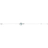 14k White Gold 3/8 CTW Diamond Sideways Cross 8" Bracelet