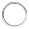 14K Yellow & White 6mm Ladies Duo Band Size 7