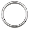 14k White Gold Solstice Solitaire® Tapered Bombé Band, Size 6
