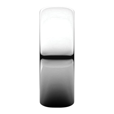 Sterling Silver 7mm Half Round Band, Size 6