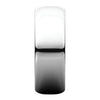 Sterling Silver 7mm Half Round Band, Size 6