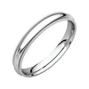 Comfort-Fit Milgrain Wedding Band Ring in Continuum Sterling Silver ( Size 8.5 )