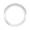 14k White Gold 1/5 CTW Diamond Band, Size 6