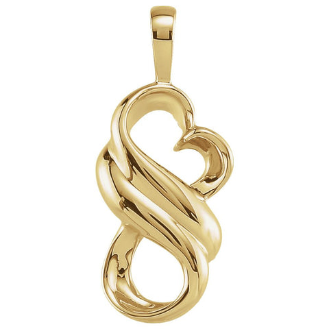 14k Yellow Gold Fashion Pendant