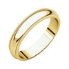 04.00 mm Milgrain Band in 10K Yellow Gold ( Size 10 )