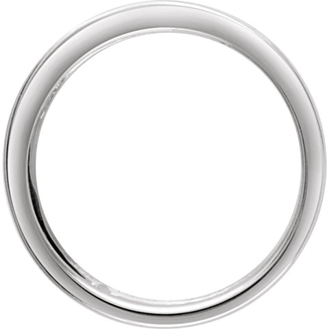 14k White Gold Freeform Ring Size 7