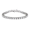9 CTTW and 10 CTTW Diamond 7-1/4 inch Tennis Bracelet in 18k White Gold