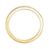 14k Yellow Gold 2mm Square 7/8 CTW Diamond Channel Set Band , Size 7