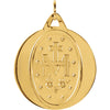 14k Yellow Gold 25mm Miraculous Medal