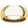 14k Yellow Gold 8mm Comfort Fit Band, Size 15