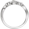 Sterling Silver Fleur-de-lis Ring, Size 7