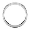 Sterling Silver 6mm Flat Edge Band , Size 11