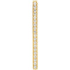 14k Yellow Gold 1/5 ctw. Diamond Vertical Bar Pendant