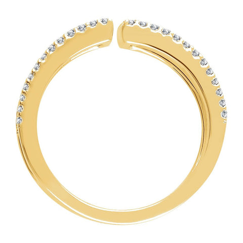 14k Yellow Gold 1/3 CTW Diamond Ring