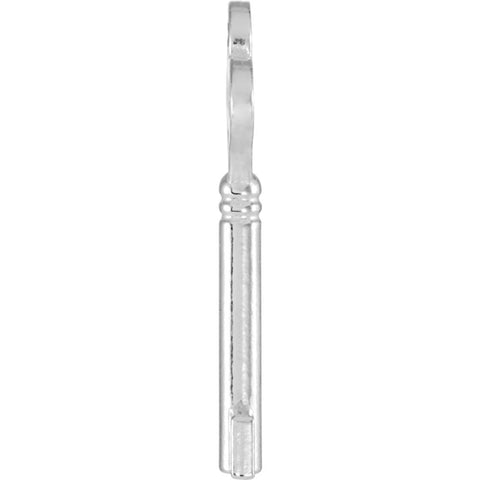 Sterling Silver Key Charm
