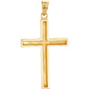 14k Yellow Gold Cross Pendant