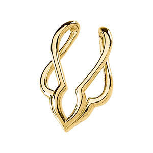 14k White Gold Pendant Enhancer