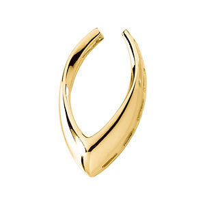 14k Yellow Gold Pendant Enhancers