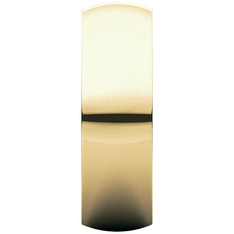 18k Yellow Gold 7mm Heavy Comfort Fit Band, Size 13