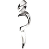 14k White Gold 42.5x35mm Fashion Chain Slide