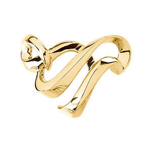 14k Yellow Gold Fashion Chain Slide