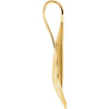 14k Yellow Gold Teardrop Pendant