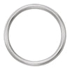 14k White Gold 6mm Design Band Size 11