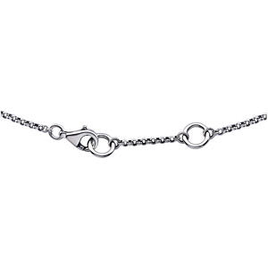 Sterling Silver Designer 16" Necklace