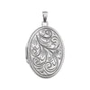 Sterling Silver Oval Locket